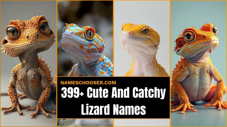399+ Cute And Catchy Lizard Names With Name Generator