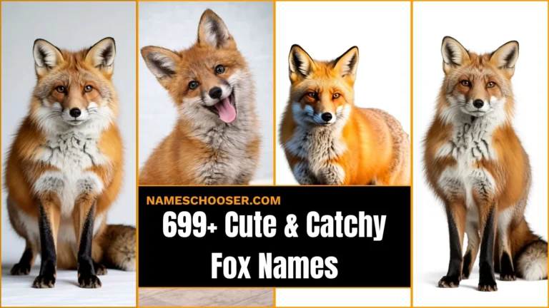 699+ Cute And Catchy Fox Names With Name Generator