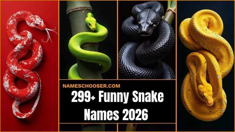 299+ Funny Snake Names: That Will Make You Laugh Out Loud In 2026 You Won’t Believe These Hilarious Picks