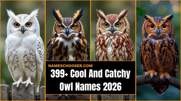 399+ Cool And Catchy Owl Names: That Will Instantly Make You Fall In Love With Your Feathered Friend