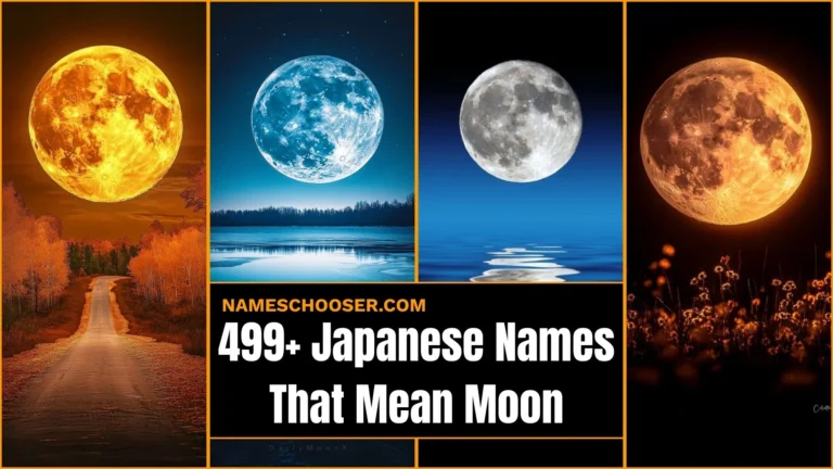499+ Beautiful Japanese Moon Names For Girls, Boys And Unique Baby Name Ideas