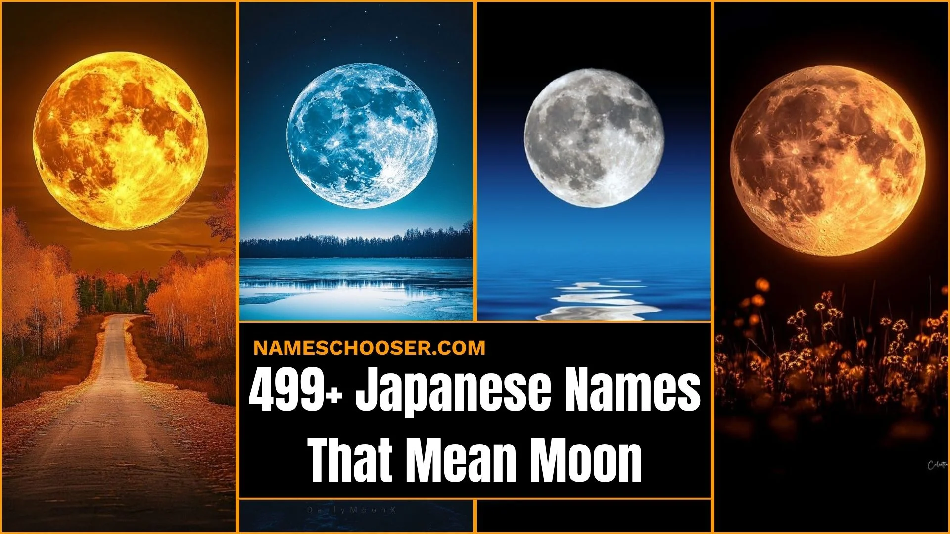 499+ Beautiful Japanese Moon Names For Girls, Boys And Unique Baby Name Ideas