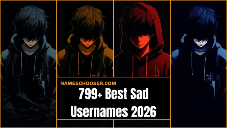 799+ Best Sad Usernames For Broken Hearts, Lonely Souls, Deep Feelings And Emotional Vibes