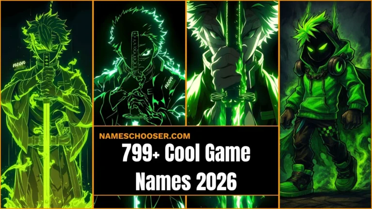 799+ Cool Game Names And Epic Gamertags For Team Solo Funny And Pro Players