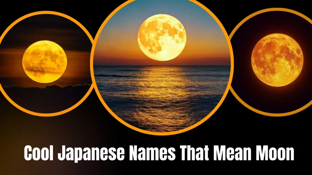 Cool Japanese Names That Mean Moon