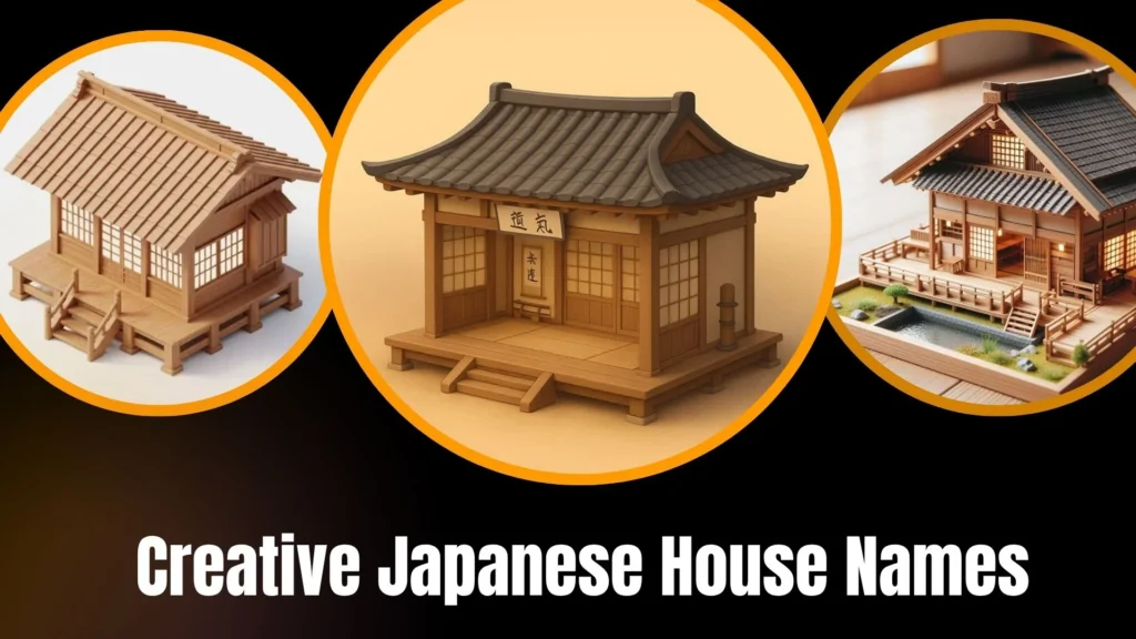 Creative Japanese House Names