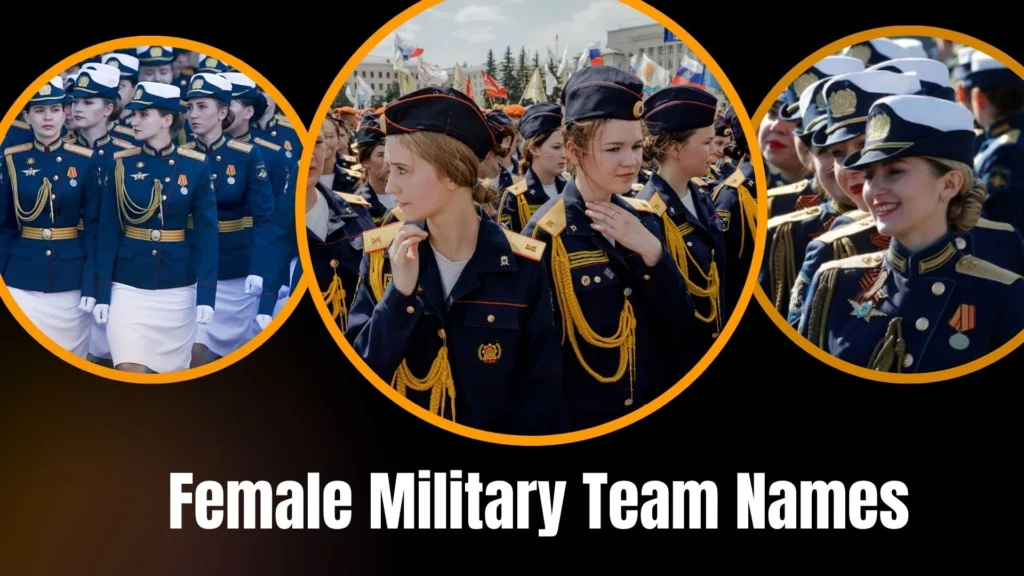Female Military Team Names