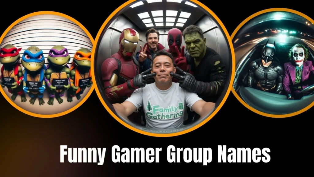 Funny Gamer Group Names