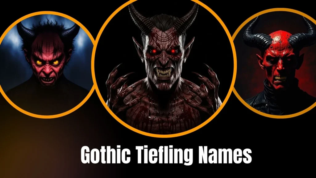 Gothic Tiefling Names