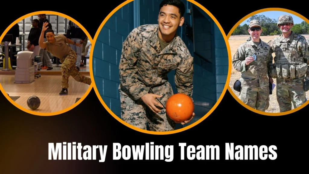 Military Bowling Team Names