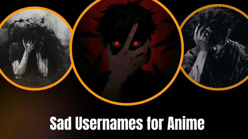 Sad Usernames for Anime