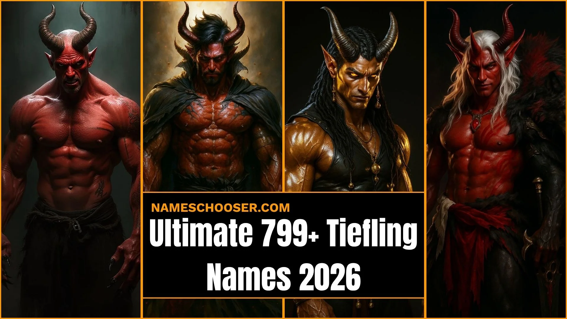 Ultimate 799+ Tiefling Names Guide With Dark Meanings, Male, Female And DND 5E Favorites