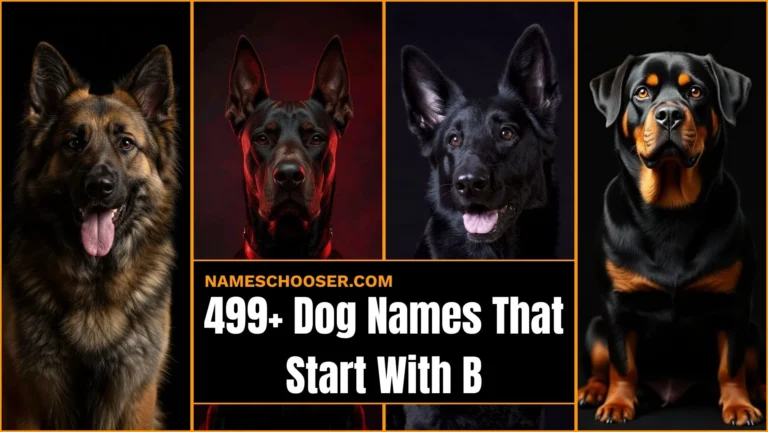 499+ Dog Names That Start With B: With Cute, Cool, Unique And Surprisingly Perfect Ideas 
