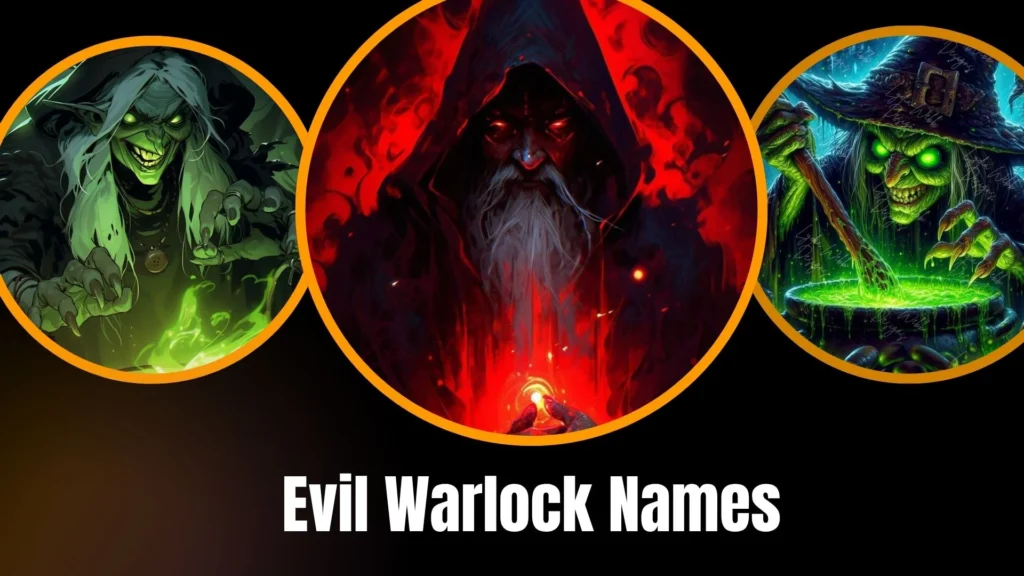 Evil Warlock Names