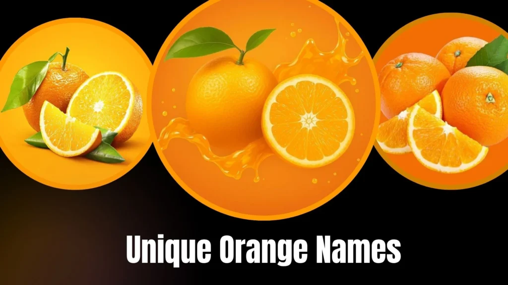 Unique Orange Names