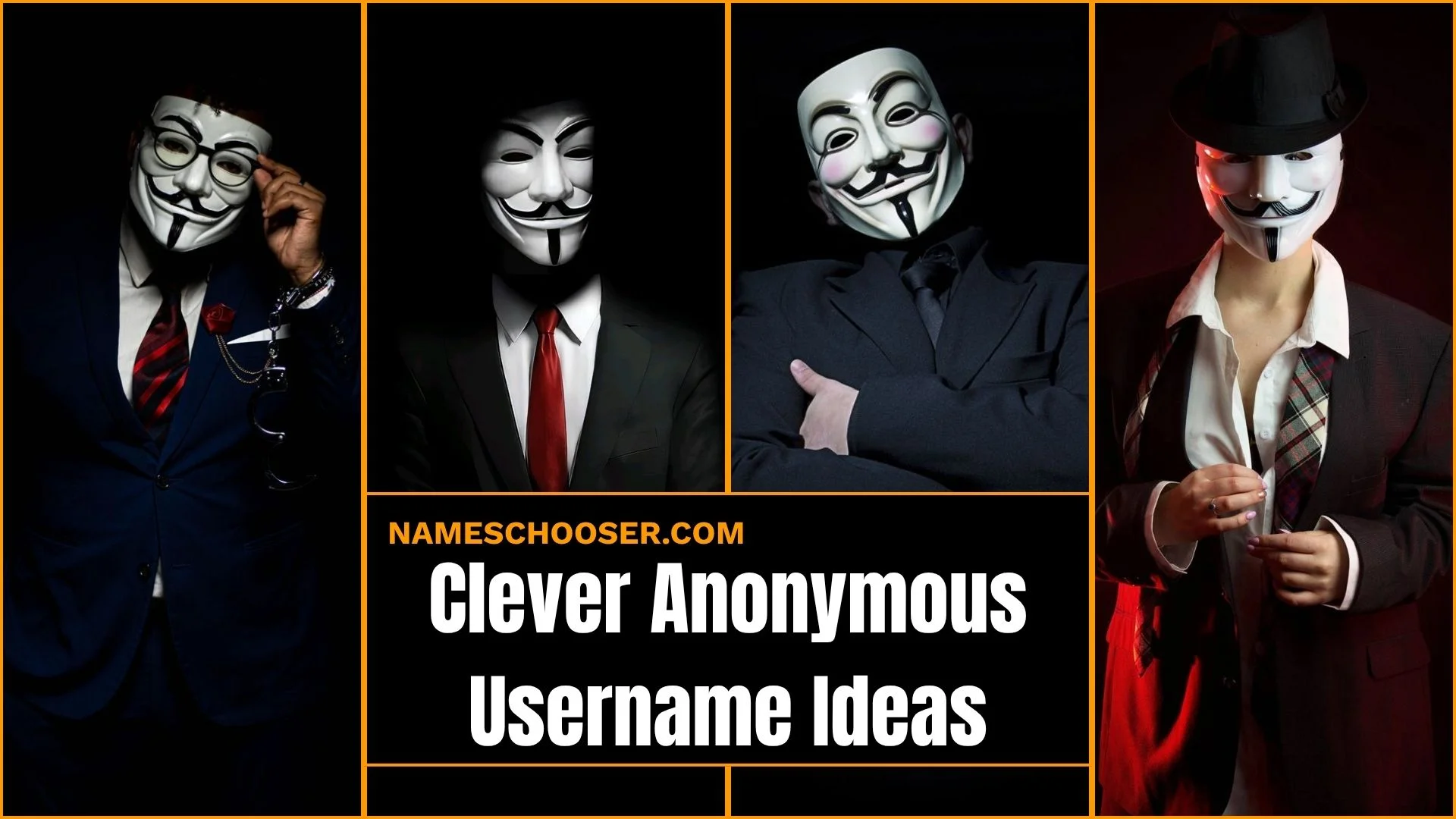 901+ Clever Anonymous Username Ideas To Stay Invisible Online And Stand Out