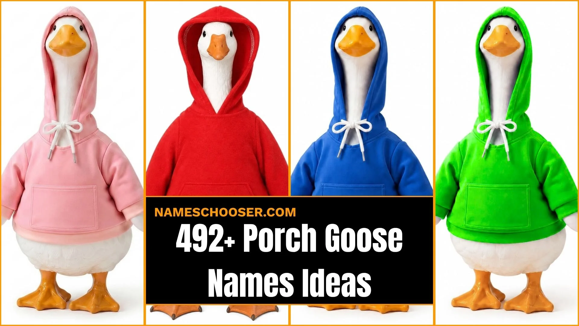 Porch Goose Names: 492+ Ideas For Every Costume And Personality