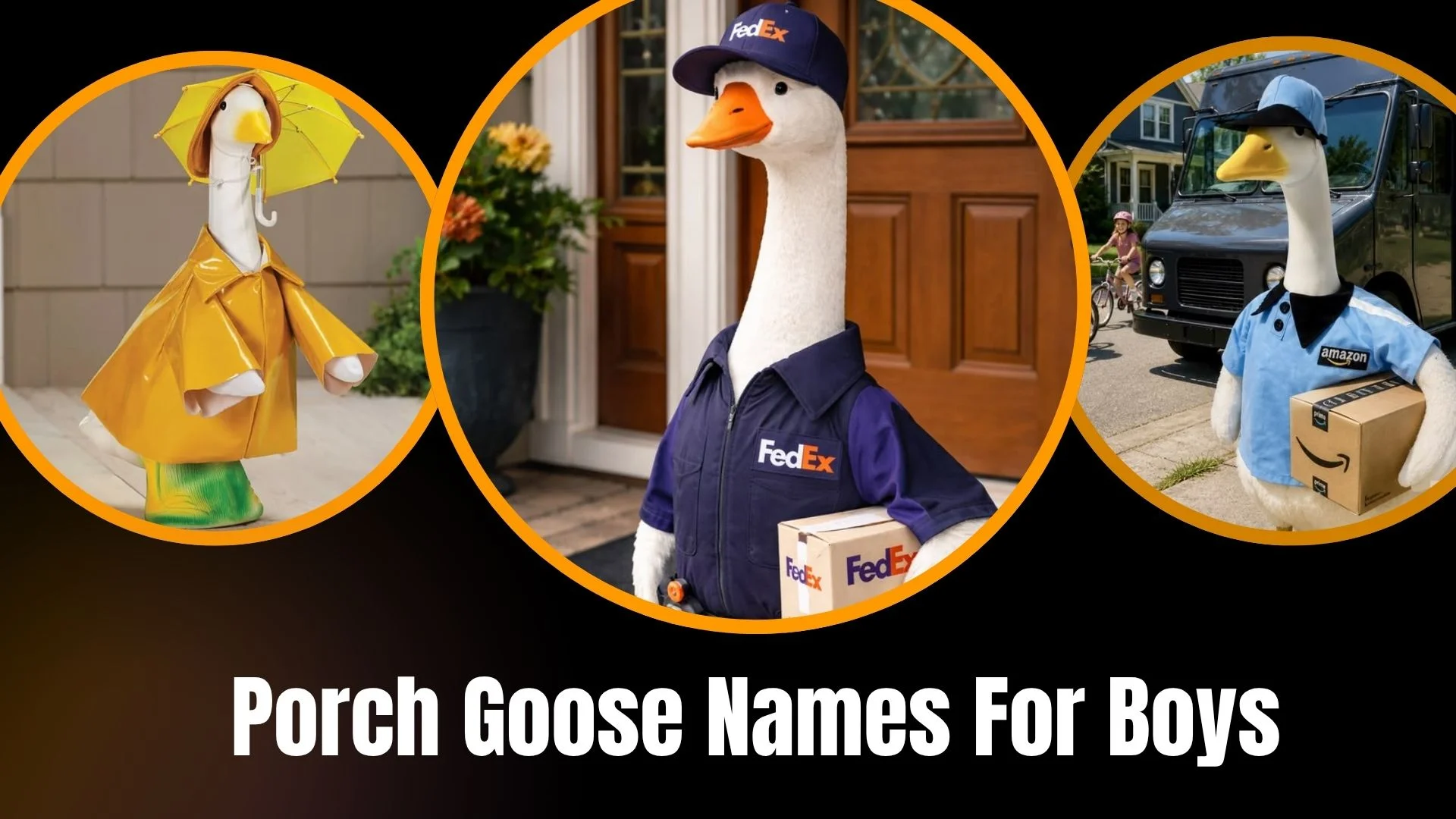 Porch Goose Names for Boys